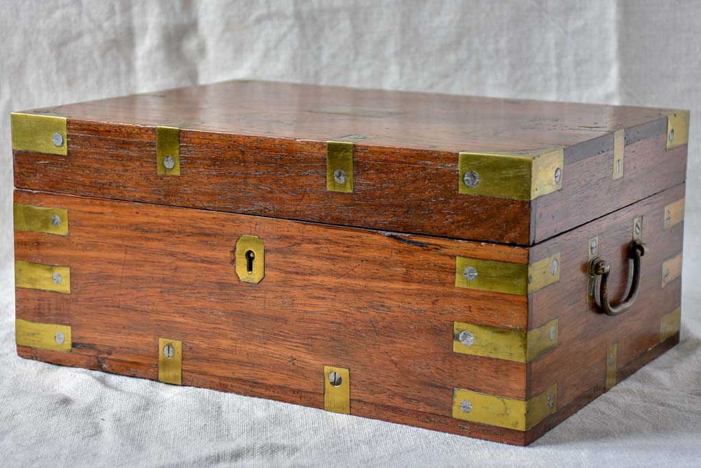 19th Century English campaign box - for writing and documents