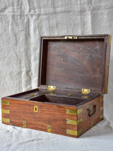 19th Century English campaign box - for writing and documents
