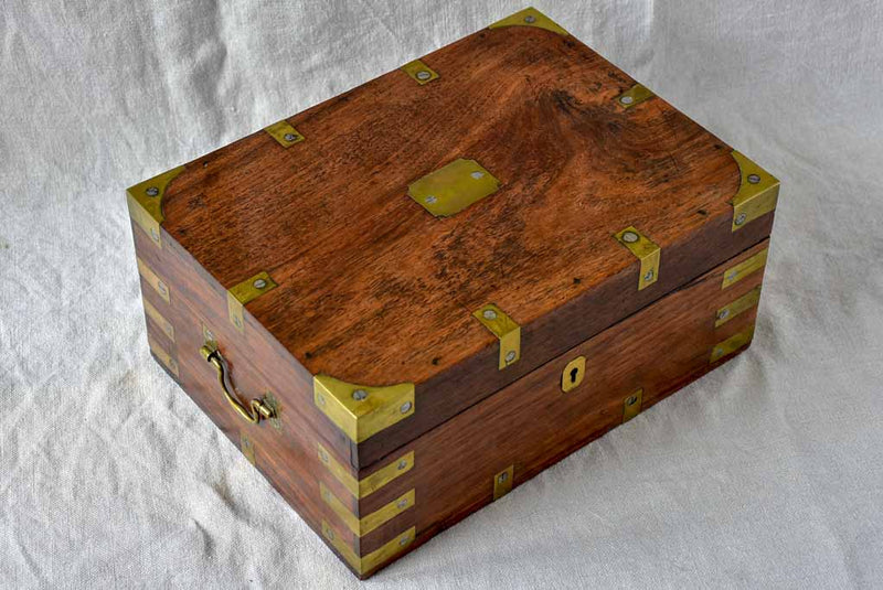 19th Century English campaign box - for writing and documents