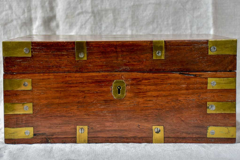 19th Century English campaign box - for writing and documents