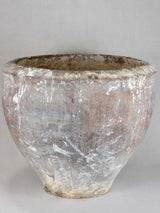 Large antique Spanish pot with side drainage hole 17¾"