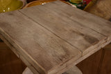 Rustic antique French sculptor's table