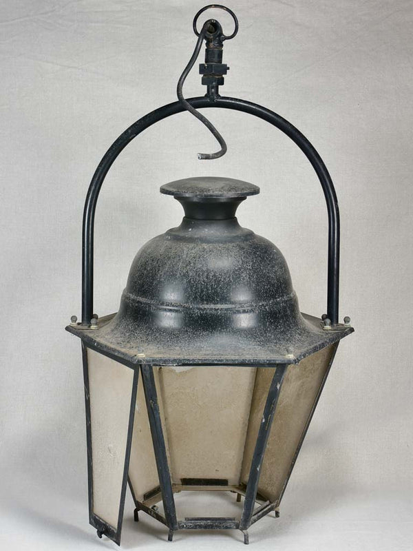 Six-sided antique French lantern
