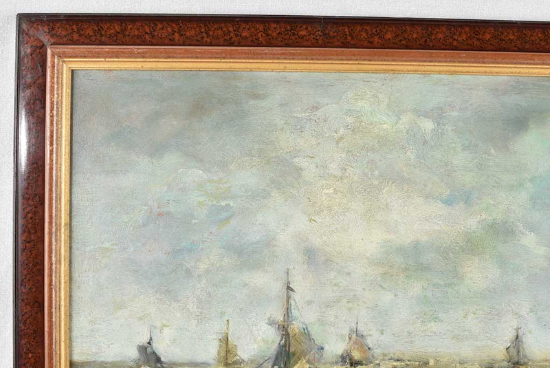 Original Montanella Italy Seascape Oil Painting