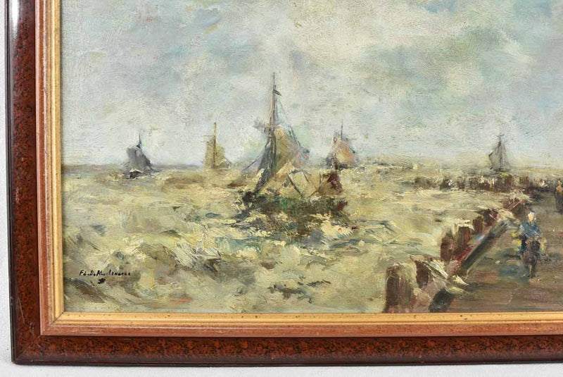 Late 19th Century Seascape Painting