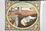 Antique Salvador Dali woven tapestry