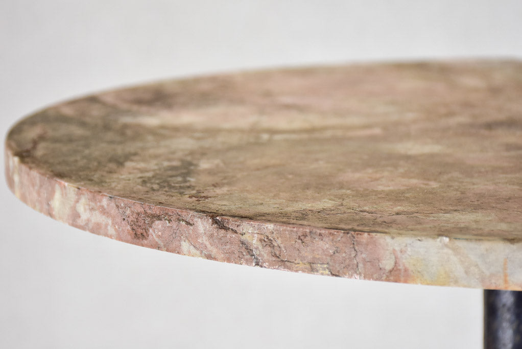 Early 20th century marble bistro table