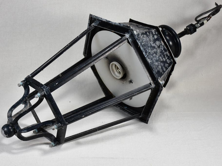Very large antique French lantern - five available 32"