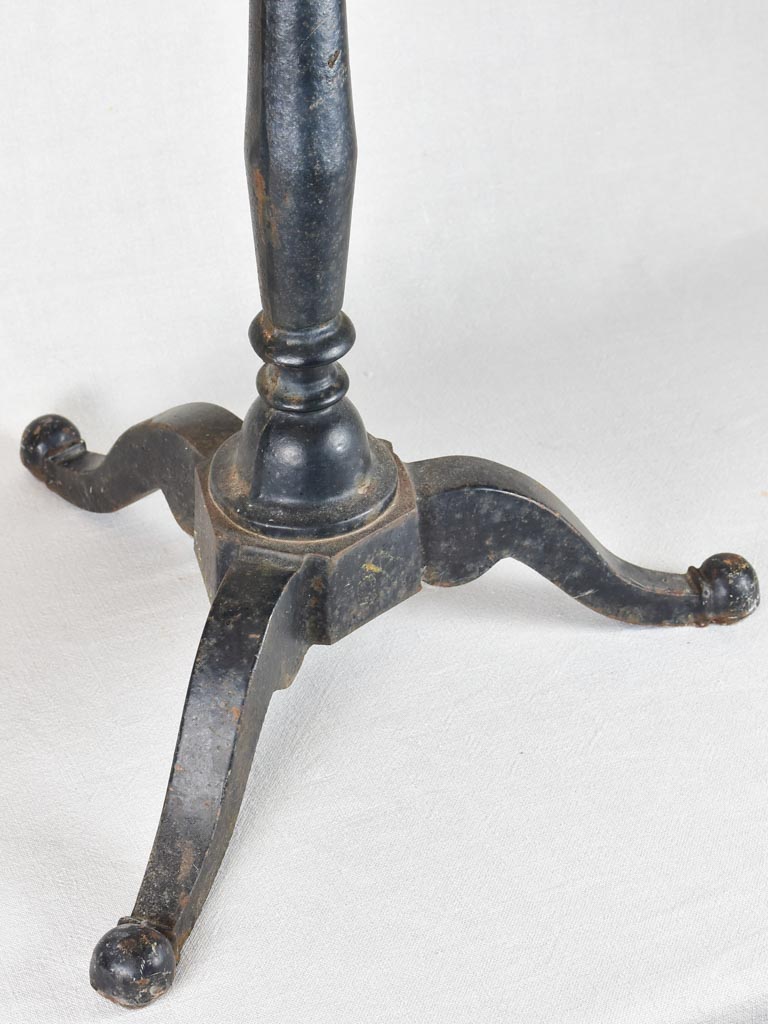Early 20th century marble bistro table