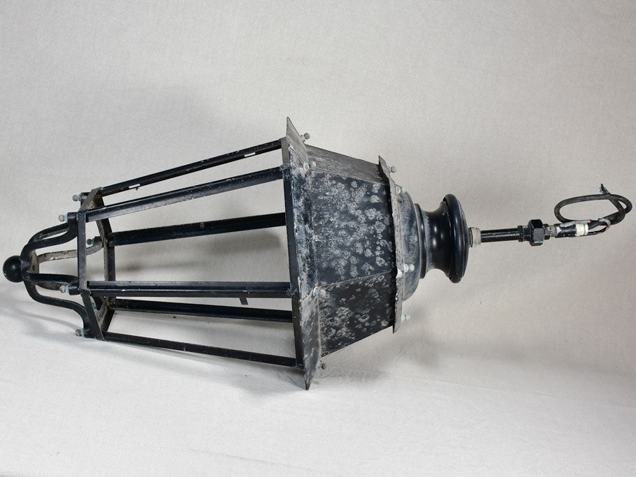 Very large antique French lantern - five available 32"