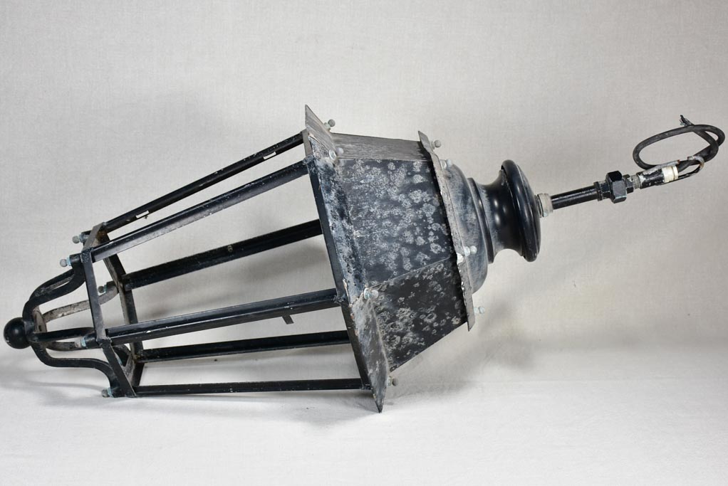 Very large antique French lantern - five available 32"