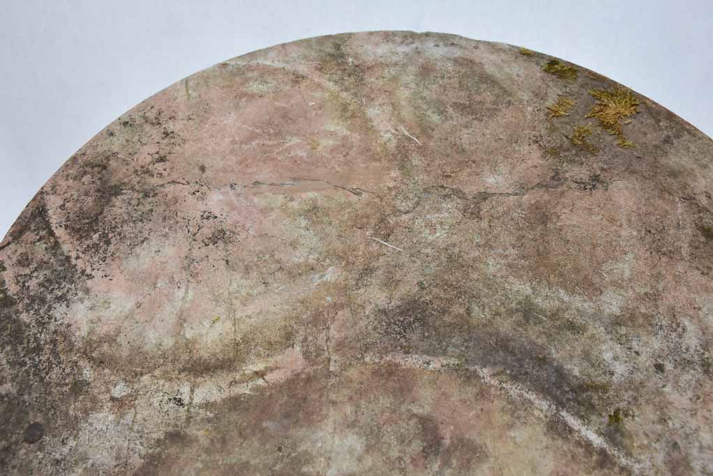 Early 20th century marble bistro table