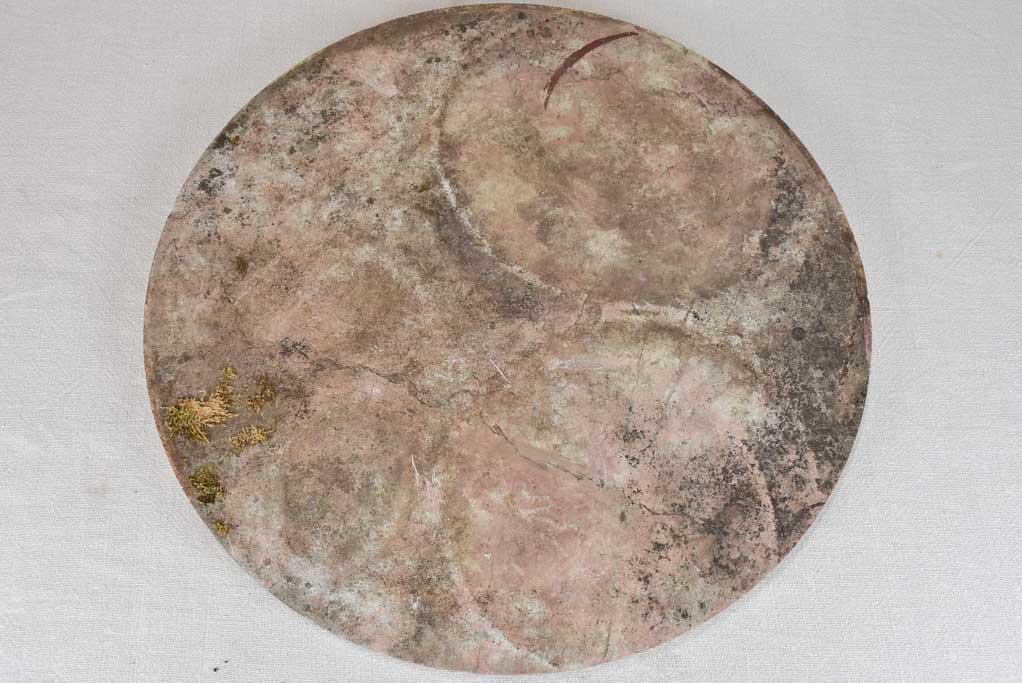 Early 20th century marble bistro table