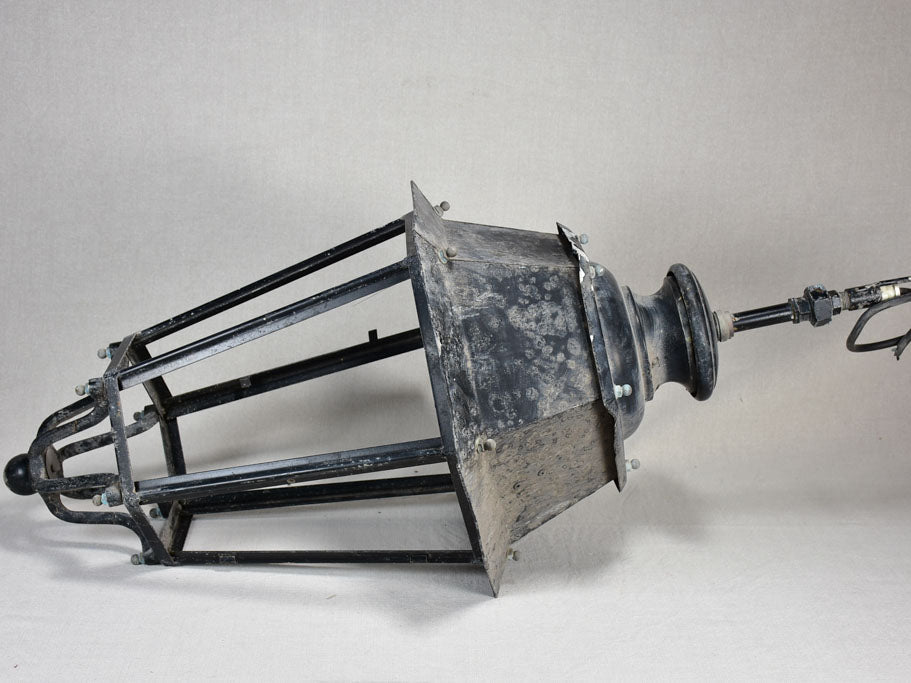 Very large antique French lantern - five available 32"