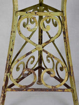 Antique French garden table from Vichy