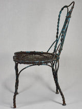 19th century French children's garden chair