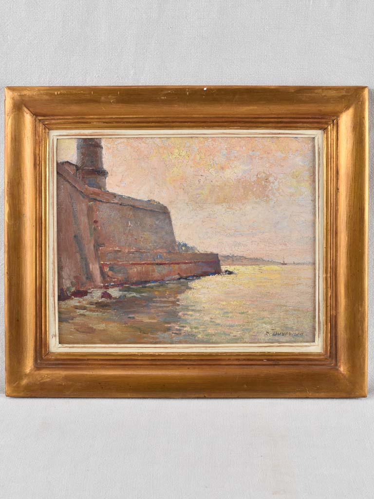 Early-twentieth-century Oil Canvas Seascape