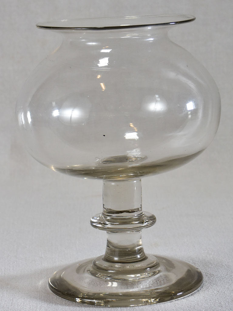 19th century blown glass apothecary jar