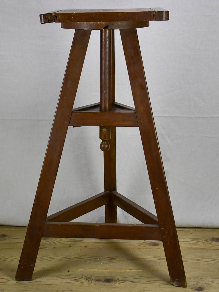 19th Century French oak sculptor's table