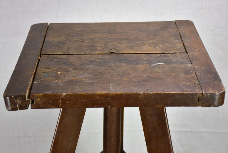 19th Century French oak sculptor's table