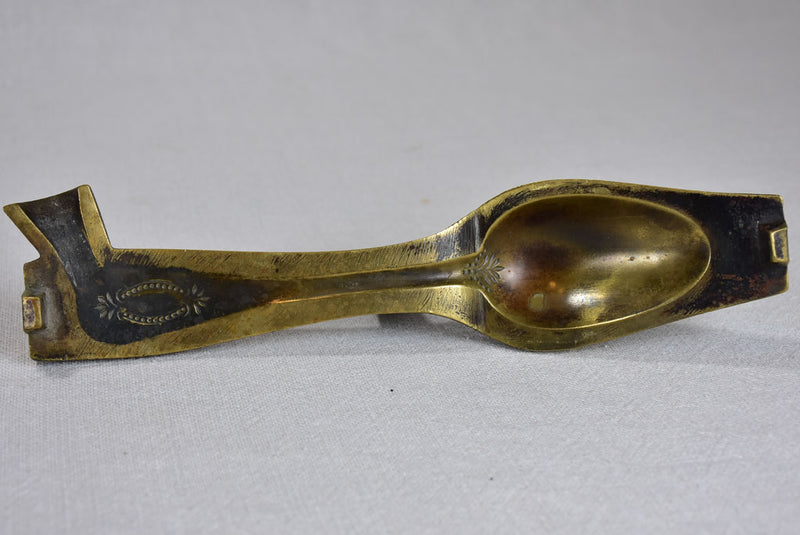 Rare 19th century French spoon mold