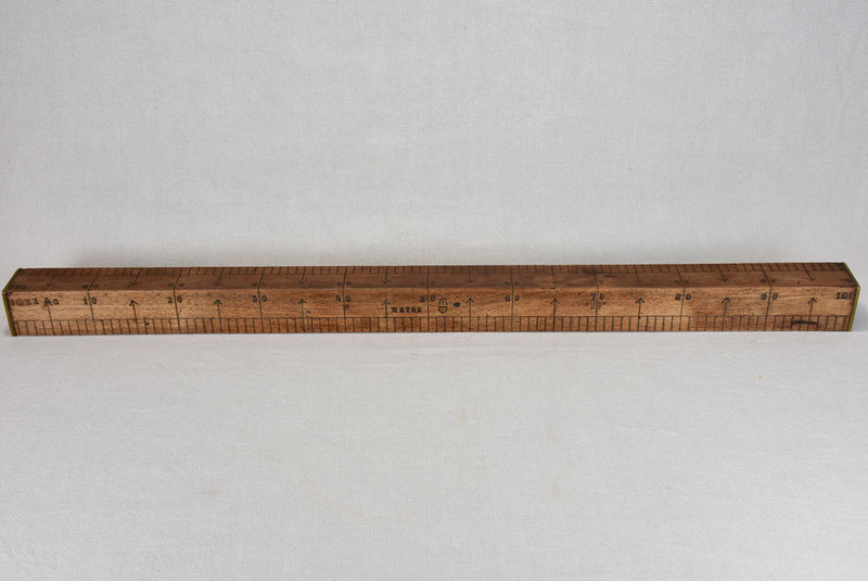 Rare meter long tailor's measure 39½"