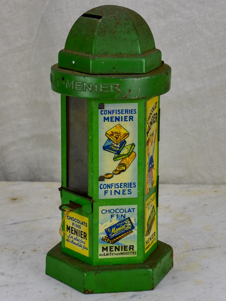 French 'Chocolat Menier' money box - 1950's