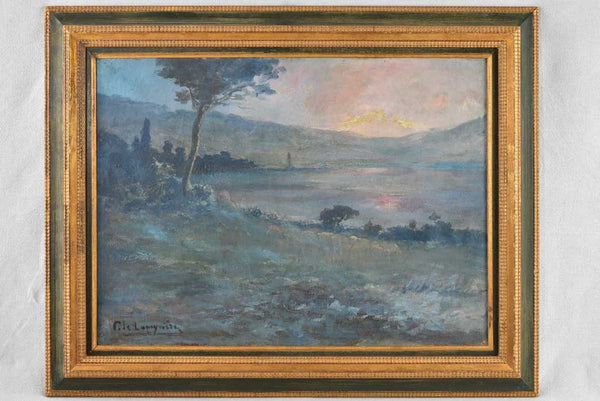 Landscape painting Evan de Lapeyriere (1907 - 1994) - 27½" x 35½"