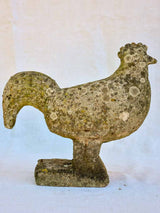 Early 20th century stone garden sculpture of a hen