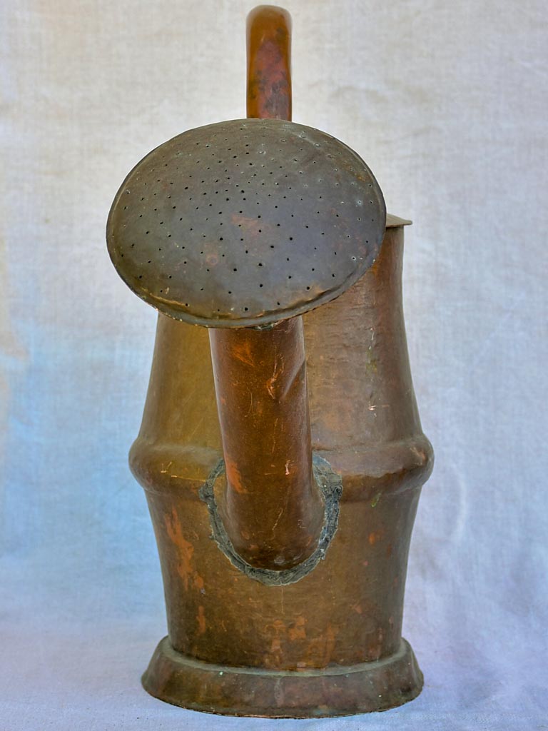 19th Century French copper watering can