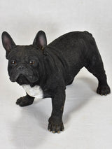 Vintage resin French bulldog