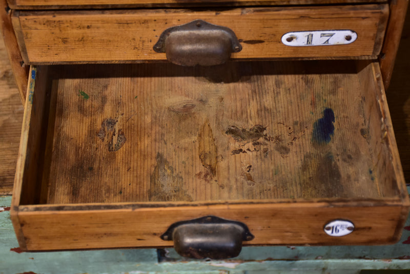 Very small industrial drawers