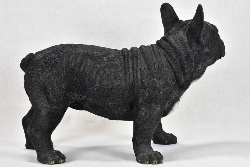 Vintage resin French bulldog