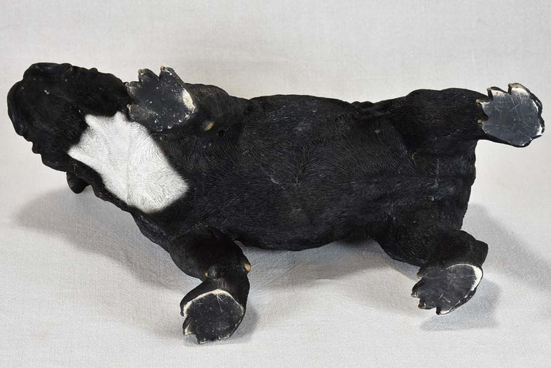 Vintage resin French bulldog