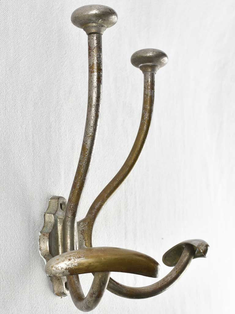 Vintage French hanger with four hooks - coat rack 9¾ – Chez Pluie