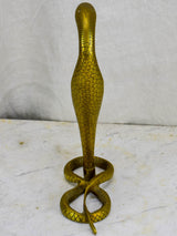 Charming 1930's French cobra sculpture