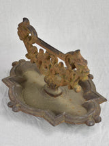 19th Century cast iron shoe scraper