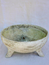Mid Century French Willy Guhl cup shaped garden planter 18½"