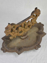 19th Century cast iron shoe scraper