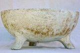 Mid Century French Willy Guhl cup shaped garden planter 18½"