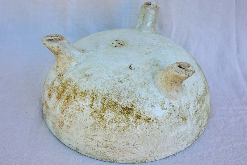 Mid Century French Willy Guhl cup shaped garden planter 18½"