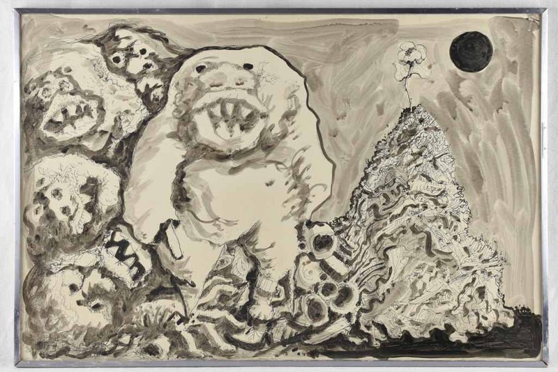 Ogres Depicted on Striking Art Piece
