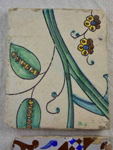 Two Spanish tiles from the 18th Century 8"