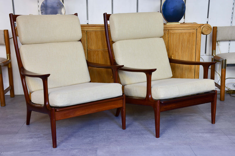 Pair of 1960's Danish armchairs