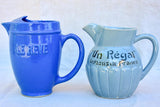 Collection of eight 1930's Pastis water pitchers