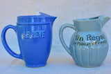 Collection of eight 1930's Pastis water pitchers