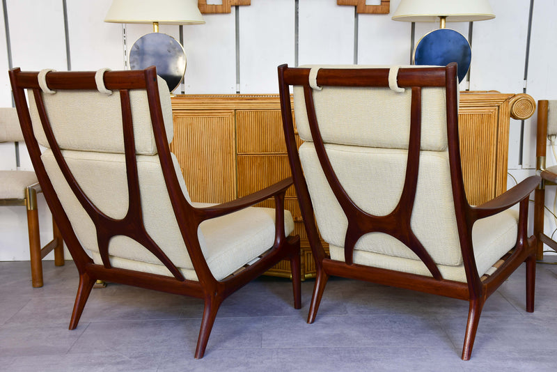 Pair of 1960's Danish armchairs