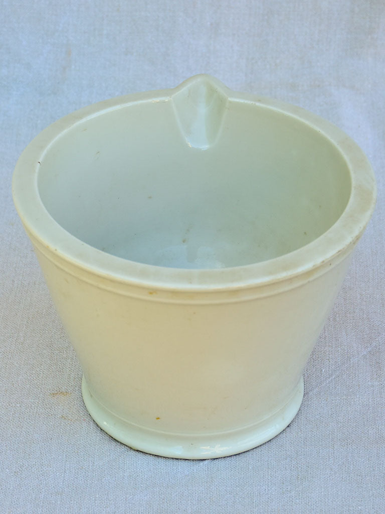 Early 20th Century French mortar with two pestles