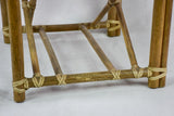 Four woven leather chairs from the 1960's John McGuire