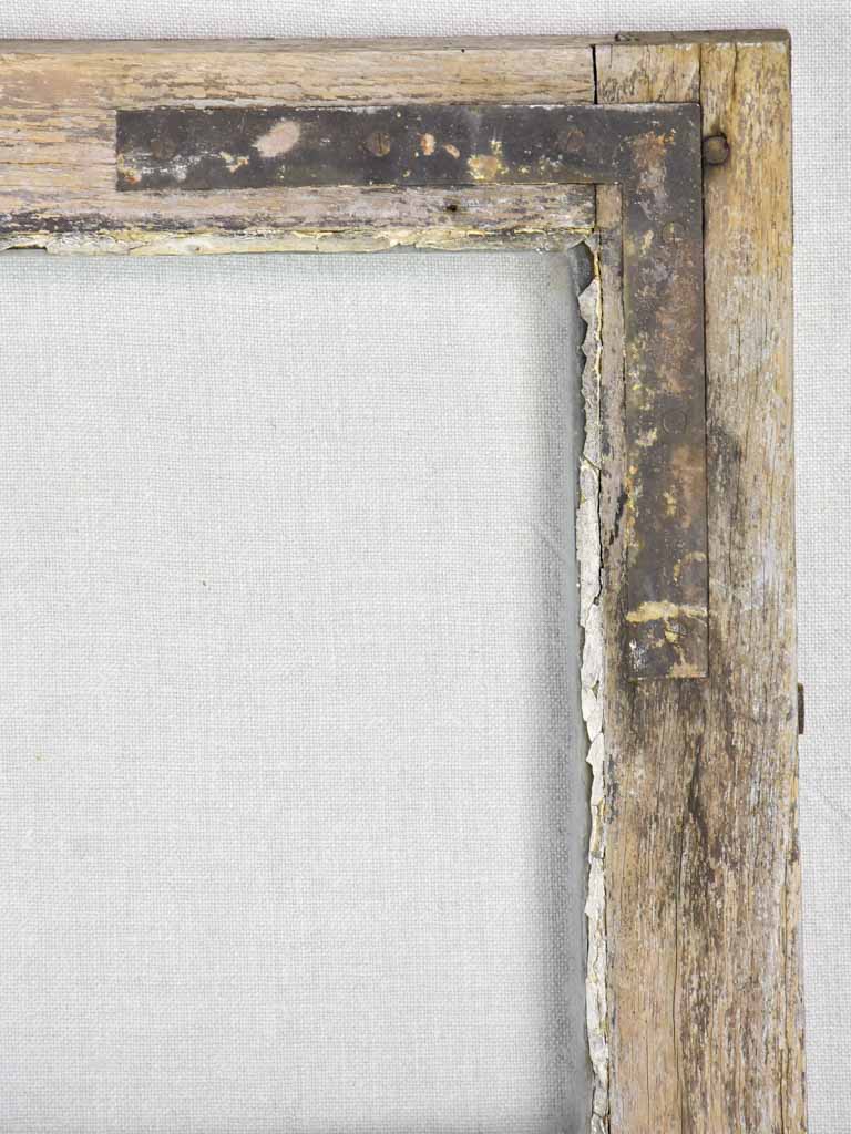 Salvaged 18th Century Louis XVI window - 6 panes 37" x 24¾"